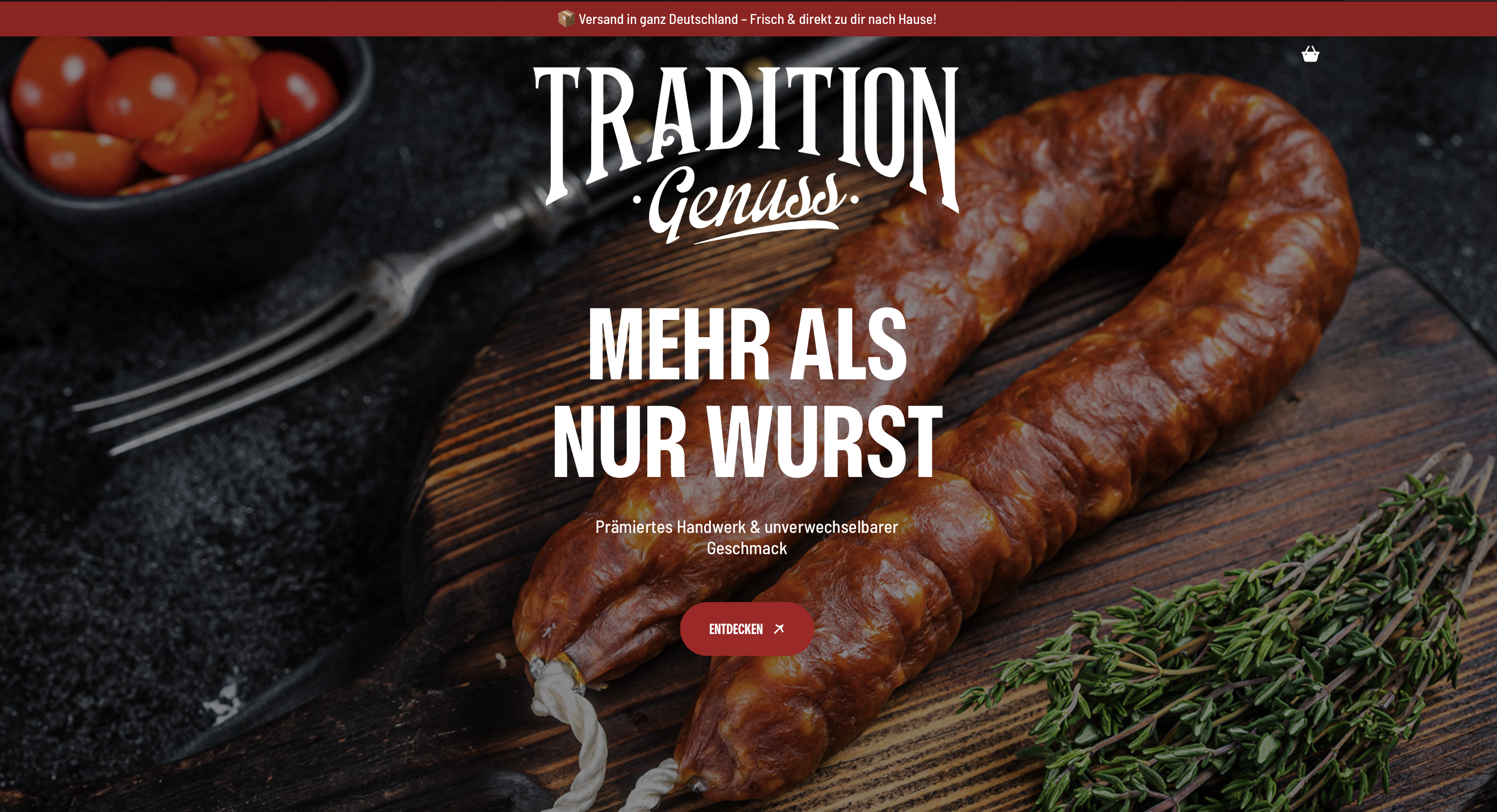Tradition Genuss Webshop